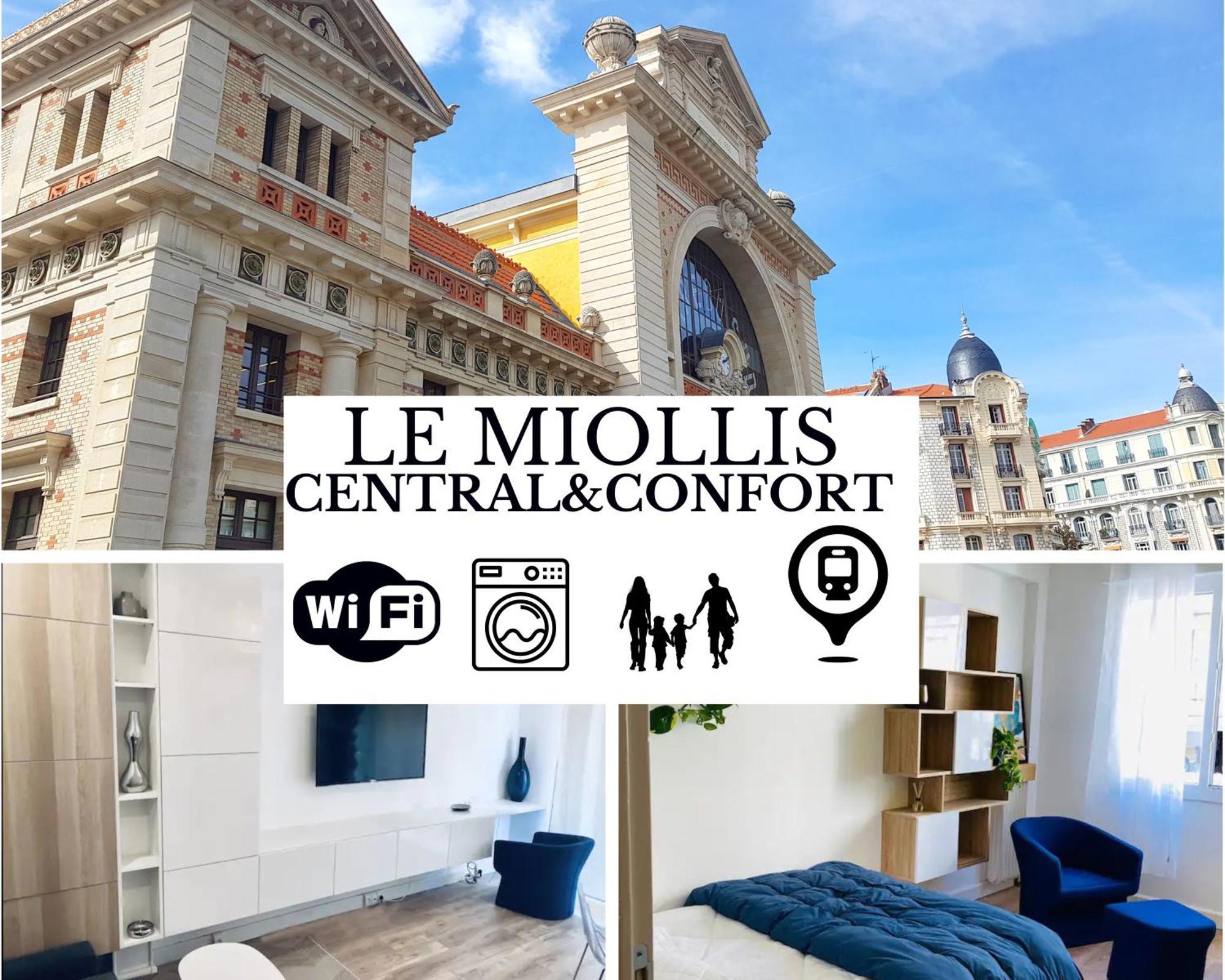 Le Miollis - Et Confort - Wifi- Pres Tansports En Commun Et Commerces Appartamento Nizza